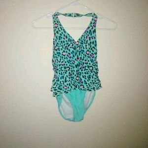 Ocean Pacific one piece swimsuit size L 10-12